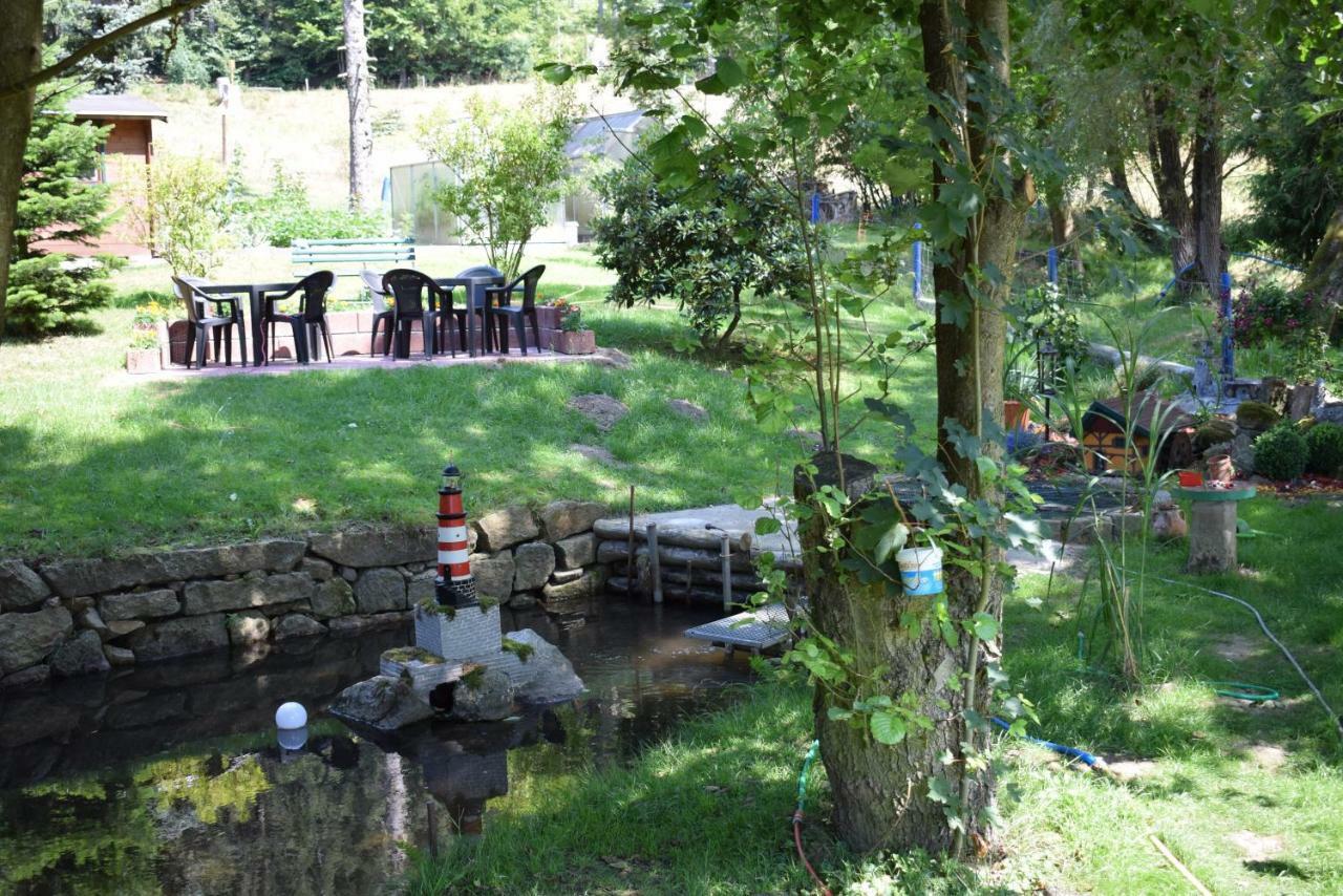 Ferienwohnung Waldmuehle Saupsdorf المظهر الخارجي الصورة